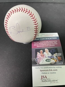 Baseball firmato Brian Jordan autografato OMLB Bud Selig JSA COA Cardinals - Foto 1 di 6