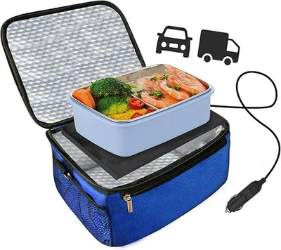 Tragbare Elektrische Brotdose Speisenwärmer, Mini Mikrowelle für Auto LKW 12V - Bild 1 von 4