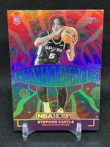 STEPHON CASTLE 2024-25 Panini NBA Hoops RC FUNKADELIC SSP #4 SPURS - Bild 1 von 2