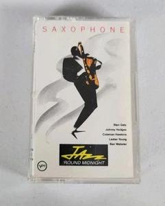 Jazz Round Midnight Saxophone Cassette 840 951-4 1990 Polygram - Picture 1 of 5