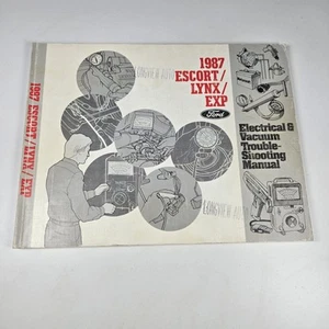 1987 FORD ESCORT/LINX/EXP ELECTRICAL & VACUUM SERVICE TROUBLESHOOTING MANUAL ✅ - Picture 1 of 7