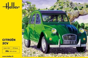 Heller 80765. Citroën 2CV.   1/24 scale Kit - Picture 1 of 5