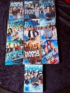 HAWAII FIVE 0 KOMPLETTE SERIE STAFFEL 1-10 DEUTSCHE ORIGINALWARE 1x BENUTZT - Bild 1 von 2