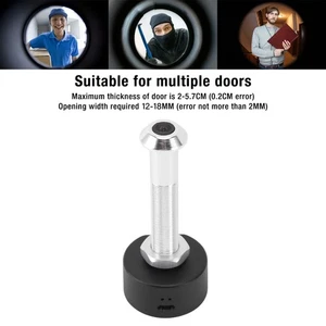 Wifi Peephole Camera 1080P HD Mobile Detection 150° Wide Angle Lens Door Viewer - Picture 1 of 22