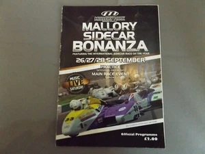2014 MALLORY PARK PROGRAMME - SIDECAR BONANZA SIGNED BY TIM REEVES & GREG CLUZE - Picture 1 of 3