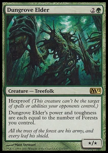MTG DUNGROVE ELDER ASIAN EXC - ANZIANO DI SELVA TETRA - M12 - MAGIC - Picture 1 of 1