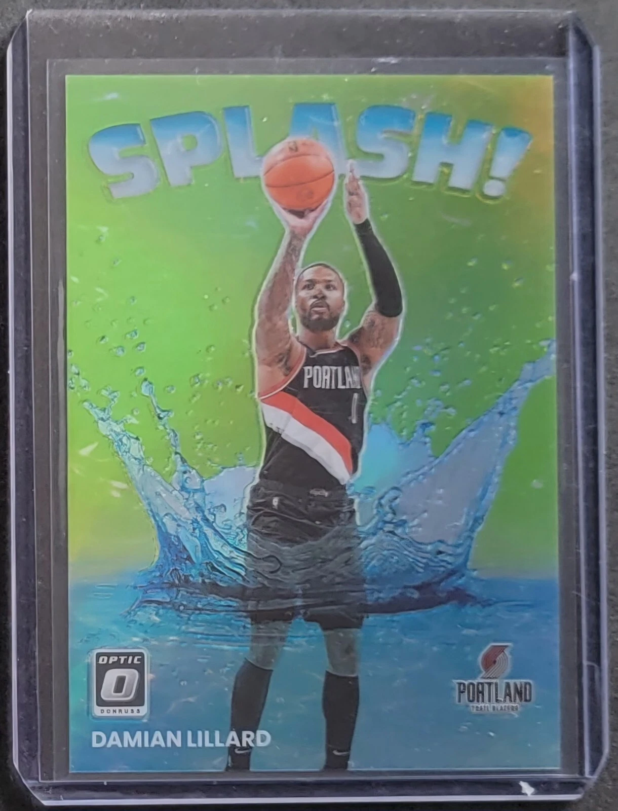 Damian Lillard 2022/23 Optic lime green splash 129/149