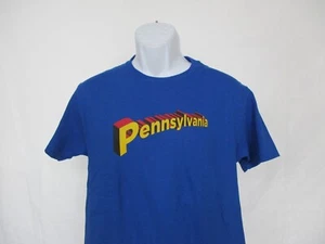State of Pennsylvania - Superheld in 3D Blue T-Shirt Herren Gr. S - 3XL NEU - Bild 1 von 7