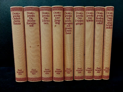 Dostojewski Werke in 9 Bänden - Bild 1 von 4