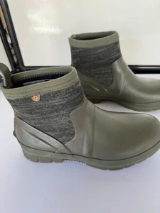 BOGS WOMEN'S OLIVE GREEN SZ 9 STANDARD, -40 DEGREES, VERY CLEAN, PERFECT SOLES++ - Picture 1 of 20