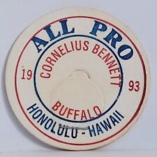 Vintage Pog * NFL Pro Bowl All Pro 1993 * Cornelius Bennett *