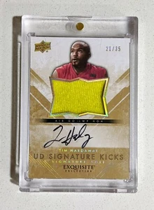 TIM HARDAWAY EXQUISITE- SIGNATURE KICKS AUTO - /35 - Picture 1 of 3