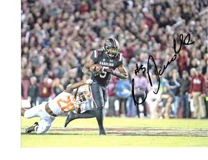 Rico Dowdle South Carolina signed Autogramm 8x10 Football Foto 2020 Draft d - Bild 1 von 1