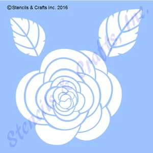 4" ROSENSCHABLONE BLATT BLÄTTER VORLAGEN SCHABLONEN SCHABLONE MUSTER BLUME BASTELN NEU - Bild 1 von 1