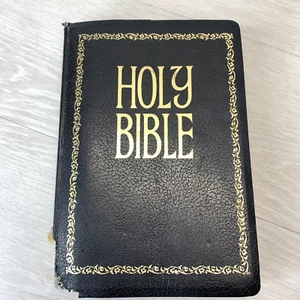 Holy Bible Regency King James Version GIANT Print RED LETTERS Vintage 1973 - Imagen 1 de 21