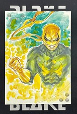 2017 Upper Deck Marvel Premier Sketch Card 1/1 by Idan Knafo Read*