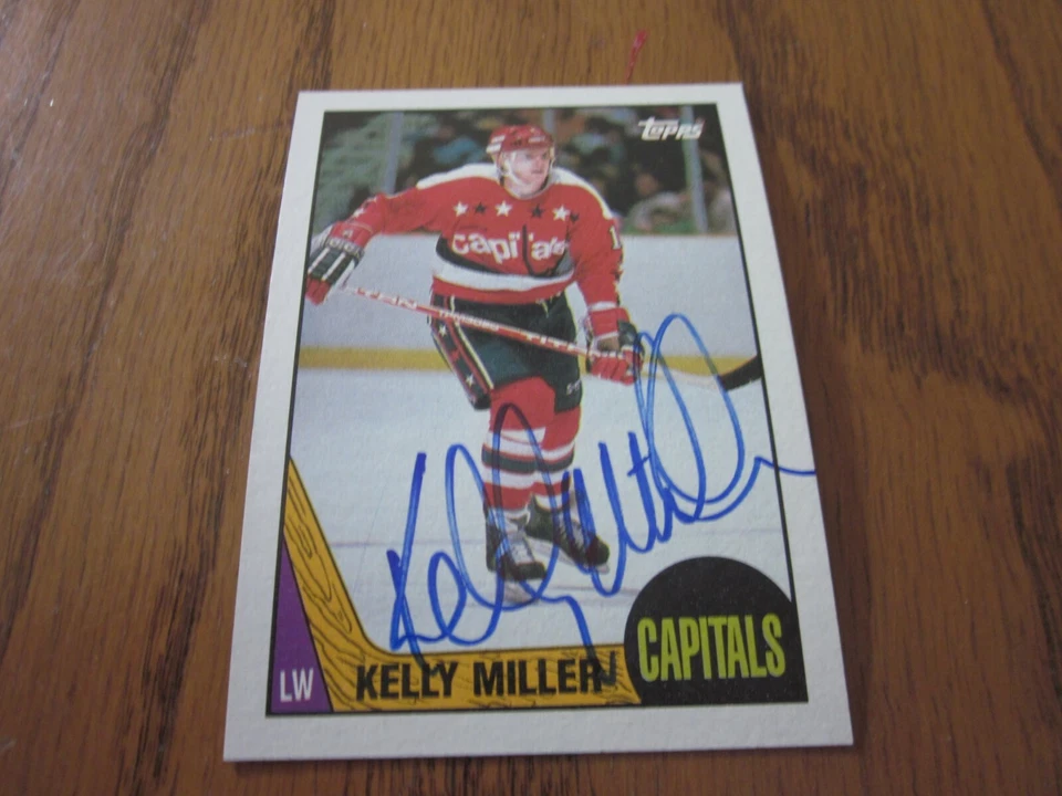 KELLY MILLER SIGNED AUTOGRAPHED 1987 TOPPS RC ROOKIE CARD # 189 - Image 1 of 1