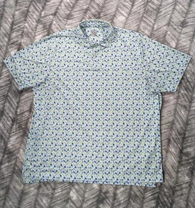 Callaway Herren 3X Big Opti Dri Swing Tech Golf Polo Shirt Flamingo Floral AOP - Bild 1 von 10
