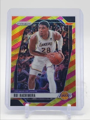 RUI HACHIMURA 2024-25 PANINI PRIZM NBA MULTI WAVE LAKERS #14 /88 Q2241 - Image 1 of 2