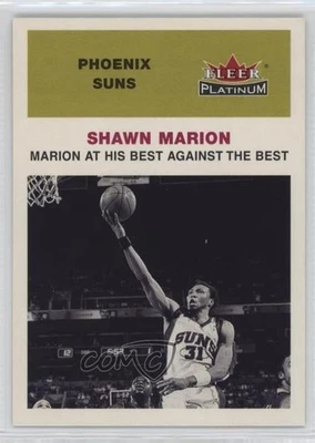 Fleer Platinum Shawn Marion #216 2001-02 Foto 1 de 2
