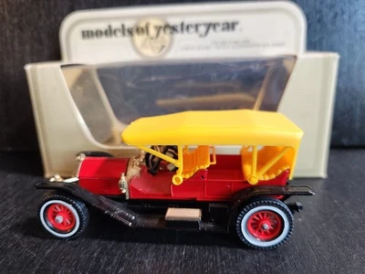 MATCHBOX MODELS OF YESTERYEAR Y-9  1912 SIMPLEX 30 SALOON 1978 NIB - Image 1 of 4