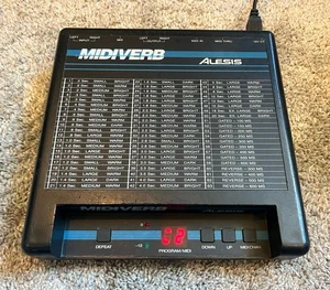 Alesis Midiverb Desktop Version Vintage Original With Power Supply - Picture 1 of 4