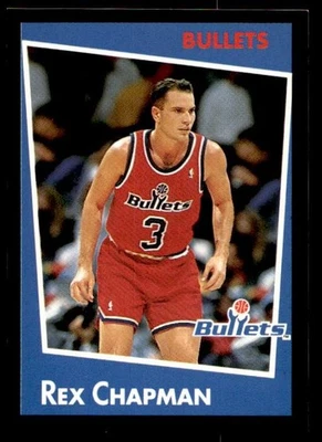 1993 Panini Rex Chapman #240 Washington Bullets - Imagem 1 de 2