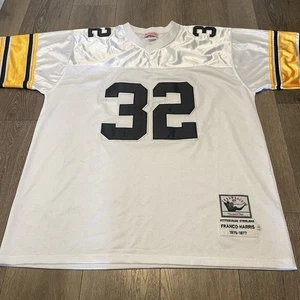 Pittsburg Steelers #32 Franco Harris Mitchell Ness 1976 Throwback Trikot Herren 60 - Bild 1 von 9