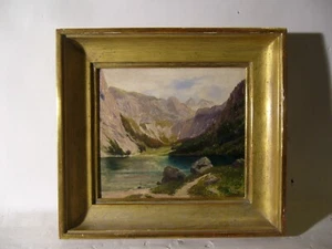 Münchner Schule Lothar Rudolf Meilinger  : Der Obersee Berchtesgaden Königssee - Bild 1 von 10
