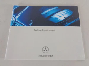 Scheckheft Mercedes Benz Classe E W211 / CLS C219 Sur Espagnol 06/2004 - Photo 1/1