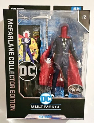 DC MULTIVERSE McFARLANE EDICIÓN COLECCIONISTA #20 FIGURA CAPUCHA ROJA EDICIÓN PLATINO  Foto 1 de 4