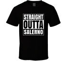 Straight Outta Salerno Italy Compton Parody Grunge City T Shirt