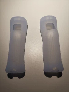 Bumper aus Silikon (transparent / weiß) für Nintendo Wii-Mote * neu & unbenutzt - Bild 1 von 2