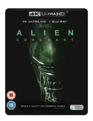 Alien: Covenant Blu-ray (2017) Michael Fassbender, Scott (DIR) cert 15 2 discs - Image 1 of 2