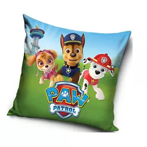 Federa copri cuscino in microfibra stampata ufficiale Paw Patrol 40x40 cm 3214 - Foto 1 di 1