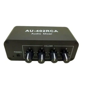 AU-402RCA Mixer Audio Distributore Audio per Cuffie 3.5MM Dispositivi Audio - Foto 1 di 4