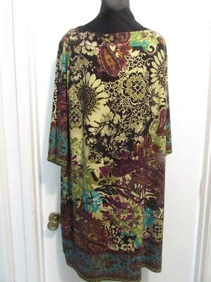 Vestido ECI New York Talla 18W Cachemira/Contemporáneo #412 Foto 1 de 4