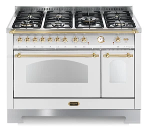 LOFRA DOLCEVITA RBPD126MFT+E/2AEO CUCINA 120X60 BIANCO PERLA 7 FUOCHI - Foto 1 di 1
