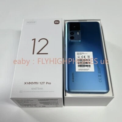 Xiaomi 12T Pro 5G Dual SIM 256GB ROM Snapdragon 8+ Gen1 5000mAh 6.67" Smartphone - Image 1 of 4