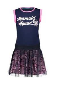 ♥ B.NOSY ♥  Mädchen Girl Kleid space blue Gr.116-152 ♥ Y003-5872-146 - Bild 1 von 4