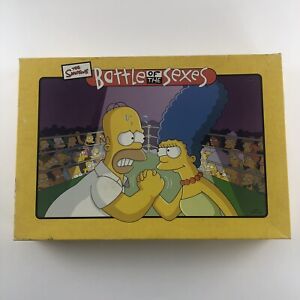 The Simpsons Battle of the Sexes Board Game 2003 Complete