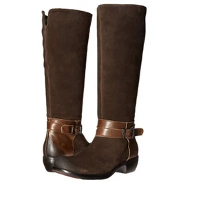 6" FLY London Women's Leather High Riding Boots Women Classic Boots Shoes - Picture 1 of 7