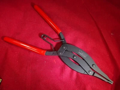 WILDE TOOL G705B 10”Straight Compound LockRing Pliers Snap Retaining USA Made - Image 1 of 4