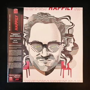 HAPPILY Original Motion Picture Soundtrack RED Colour Vinyl LP Mondo Import US - Picture 1 of 2