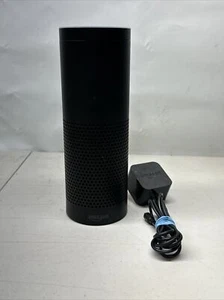 Amazon Echo Alexa (1. Gen) SK705DI Schwarz Smart Lautsprecher Original Stromkabel - Bild 1 von 5