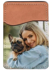 Customizable Card Holder Phone Wallet iPhone Card Holder valentine's day gift - Picture 1 of 7