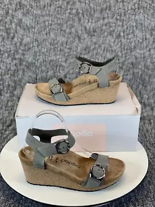 Birkenstock Sandale Papillio Soley Ring Buckle Keilabsatz Größe 37 / 6 - Bild 1 von 7