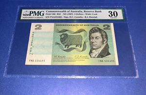 PMG Commonwealth of Australia, Reserve Bank 2 $ Banknote ND (1967) p38b ss30 - Bild 1 von 6