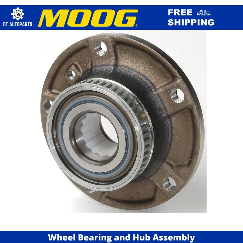 Conjunto de cojinete de rueda y buje delantero MOOG 2001 2002 2003 BMW M3 2001-2006 Foto 1 de 4