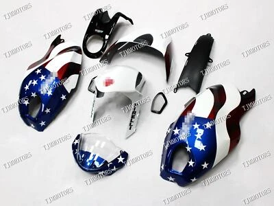 Carenado de carrocería molde de inyección ABS azul blanco rojo para Ducati Monster 696/1100 Foto 1 de 4